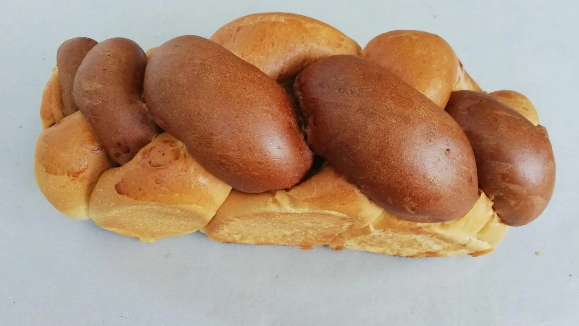Kakaós foszlós kalács 0,5 kg