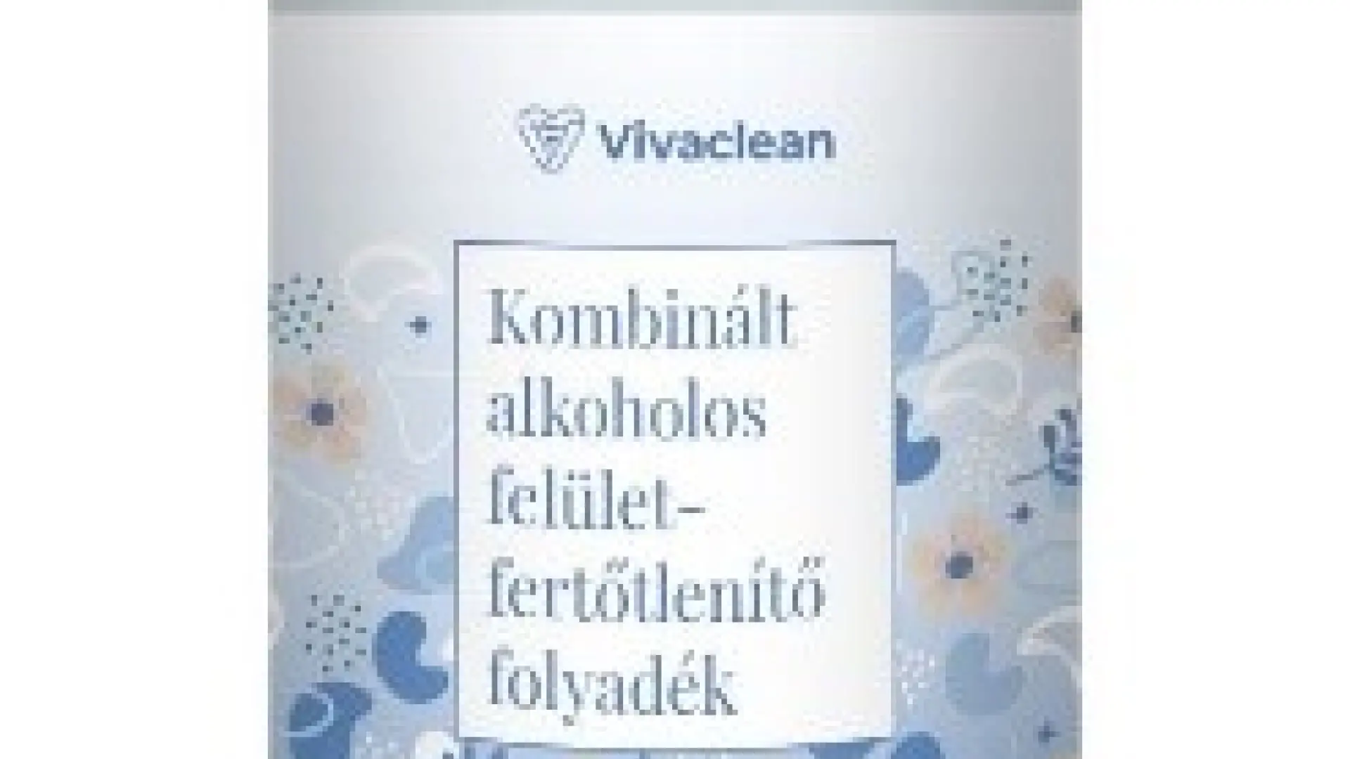 Vivaclean kombinált alkoholos felületfertőtlenítő folyadék 1000 ml