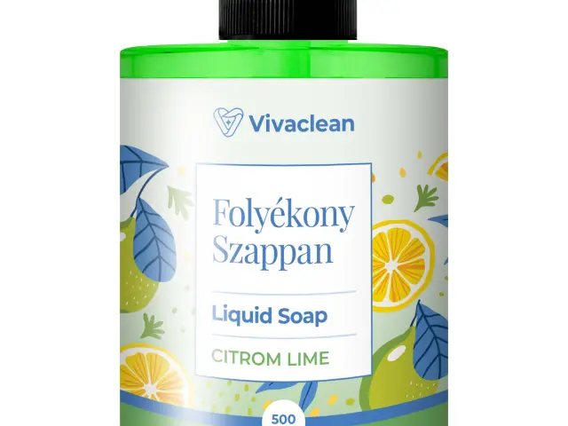 Vivaclean folyékony szappan citrom-lime illat 500 ml