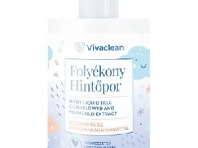 Vivaclean NaturBaby folyékony hintőpor 300 ml