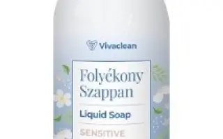 Vivaclean sensitive folyékony szappan 500 ml 1