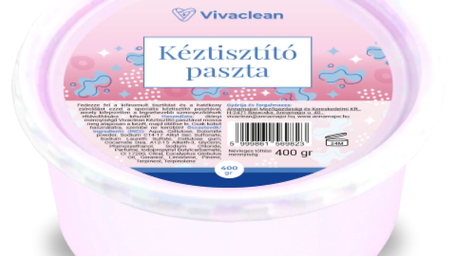 Vivaclean kéztisztító paszta 400 gr