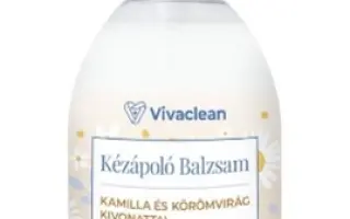 Vivaclean kézápoló balzsam 300 ml 1