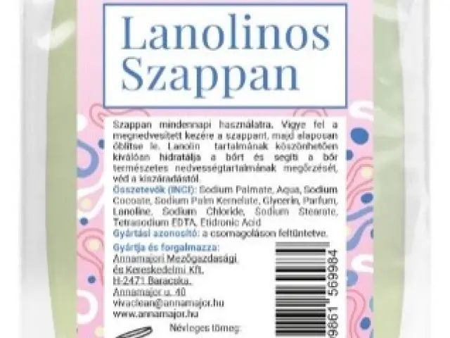 Vivaclean lanolinos szappan 90 gr