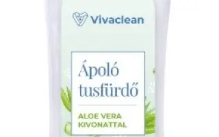 Vivaclean tusfürdő aloe vera kivonattal 1000 ml 1