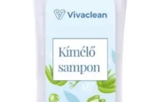 Vivaclean kímélő sampon 1000 ml 1