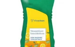 Vivaclean mosogatószer koncentrátum 1000 ml 1