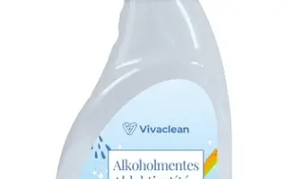 Vivaclean alkoholmentes ablaktisztító 500 ml 1