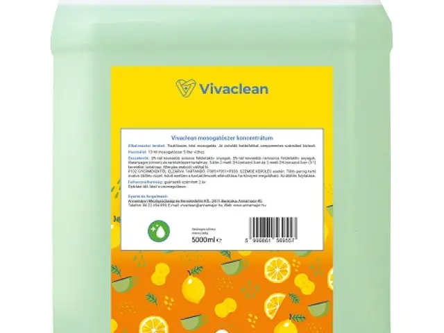 Vivaclean mosogatószer koncentrátum  5000 ml