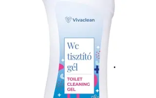Vivaclean WC tisztító gél 750 ml 1