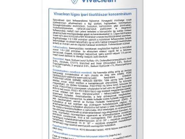 Vivaclean ipari lúgos tisztítószer koncentrátum 1000 ml