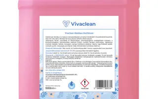 Vivaclean általános tisztítószer (virág illat) 5000 ml 1