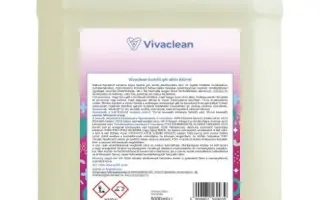 Vivaclean tiszító gél aktív klórral 5000 ml 1