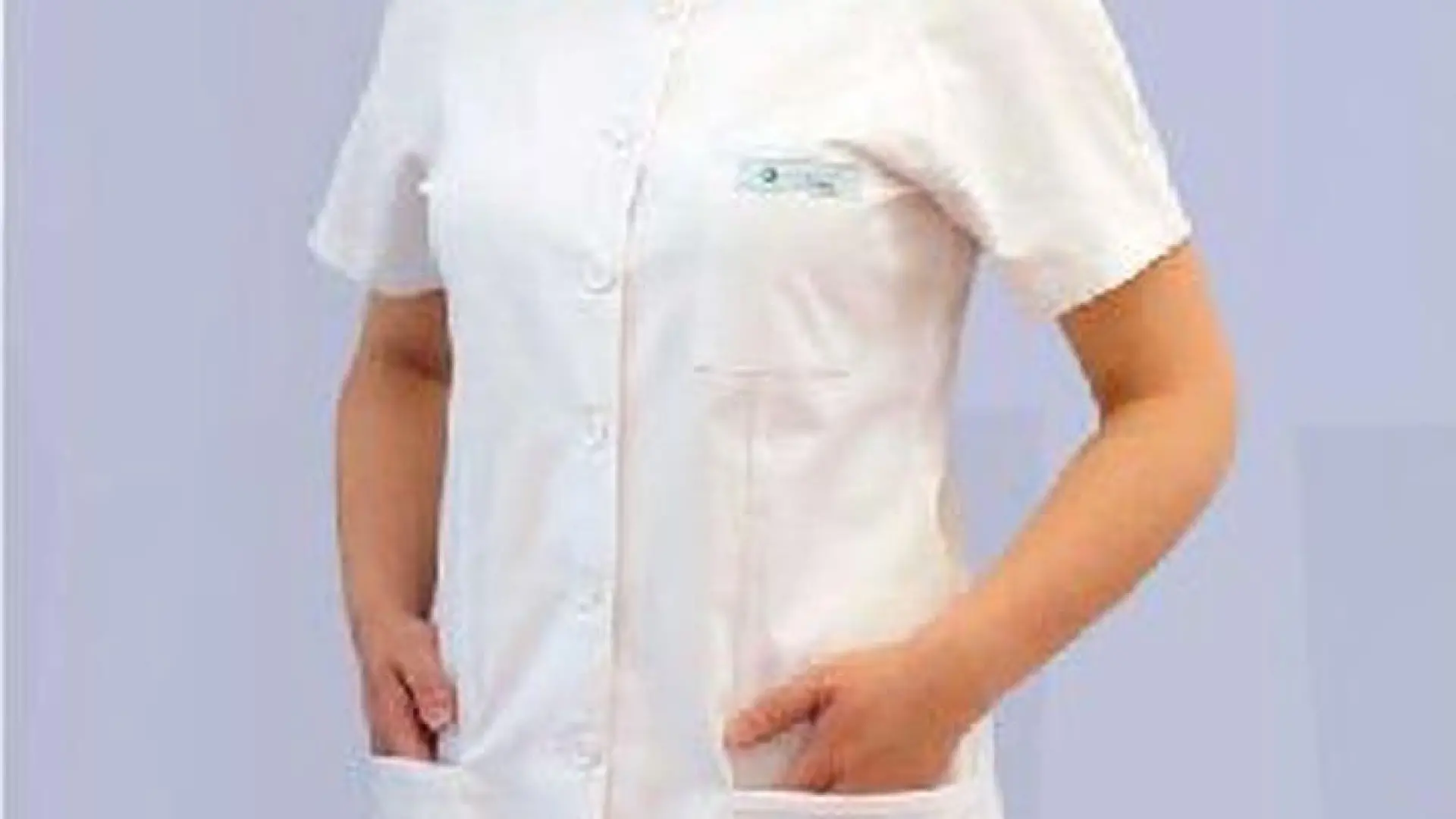 Női tunika 4041 - Stella fehér, 180g/m2, 50% pamut 50%/ polyeszter, 90C mosható.