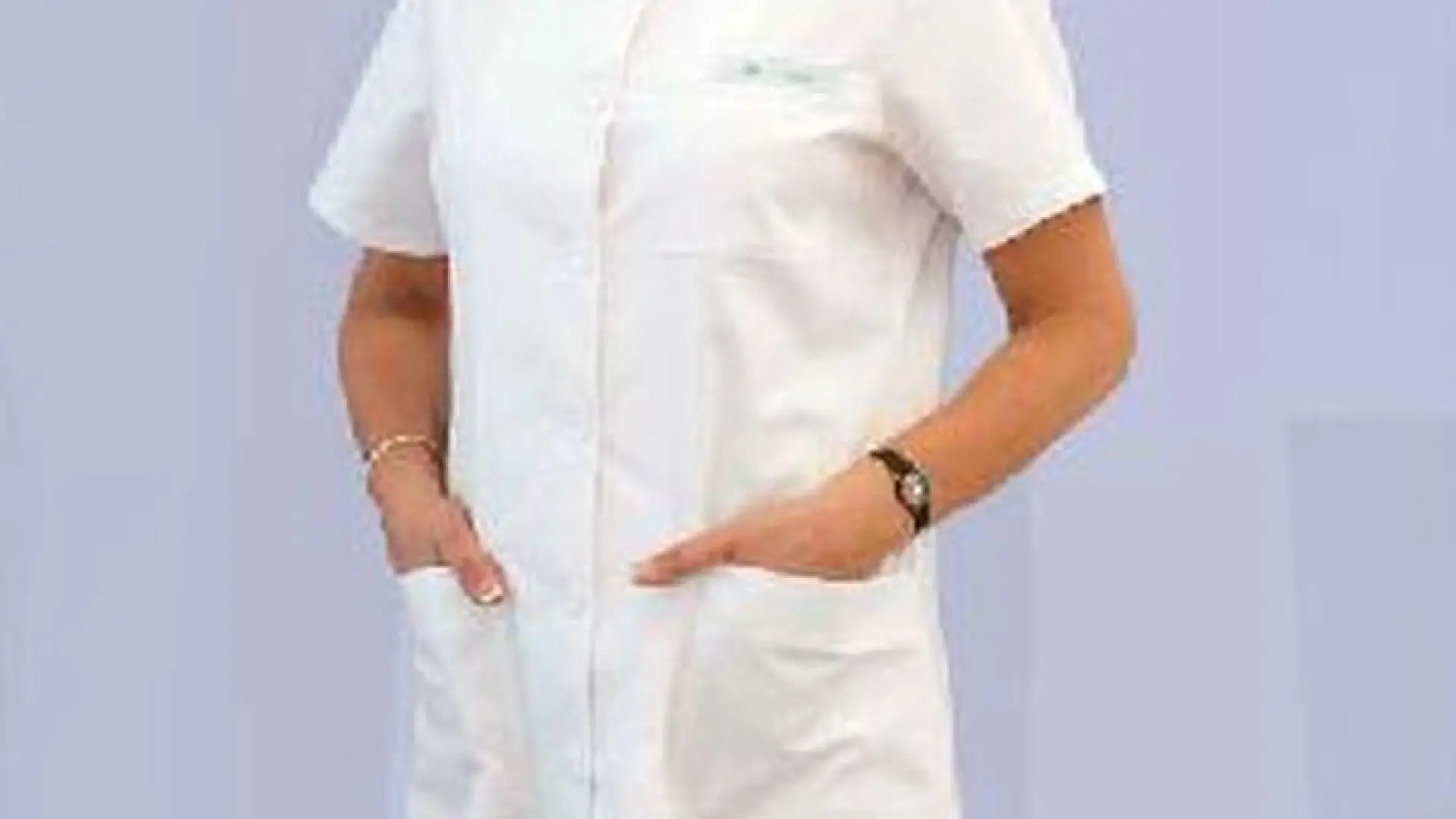 Női köpeny 4066 - Stella fehér, 180g/m2, 50% pamut 50%/ polyeszter, 90C mosható. 