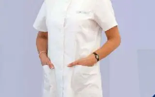 Női köpeny 4066 - Stella fehér, 180g/m2, 50% pamut 50%/ polyeszter, 90C mosható.  1