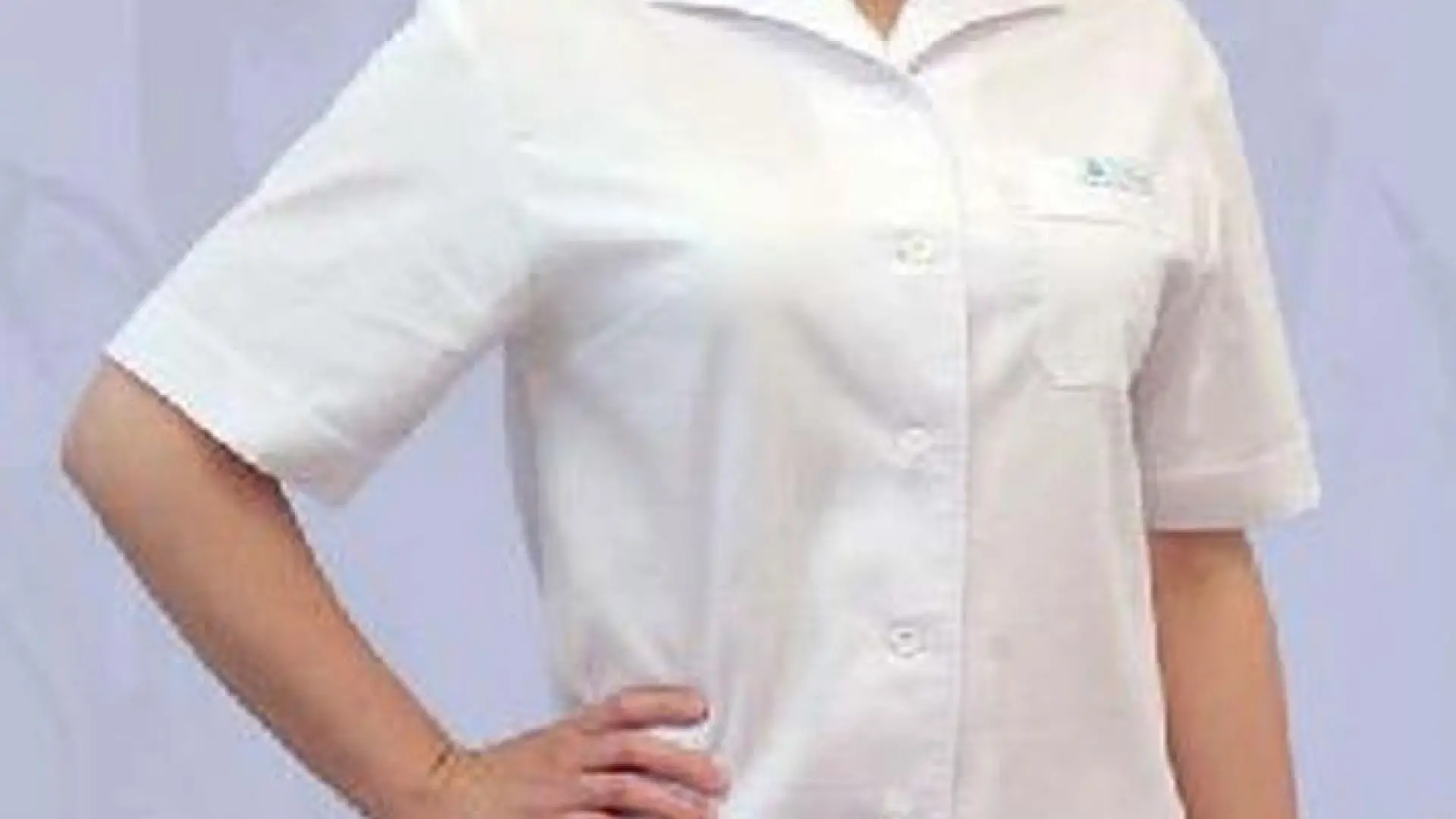 Női orvosi ing 4103 - Stella fehér, 180g/m2, 50% pamut 50%/ polyeszter, 90C mosható. 