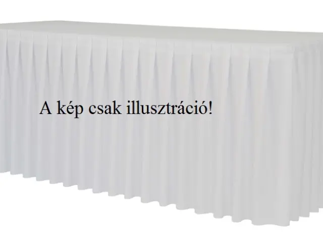 Asztalszoknya - Selyemszatén, 100% polyeszter