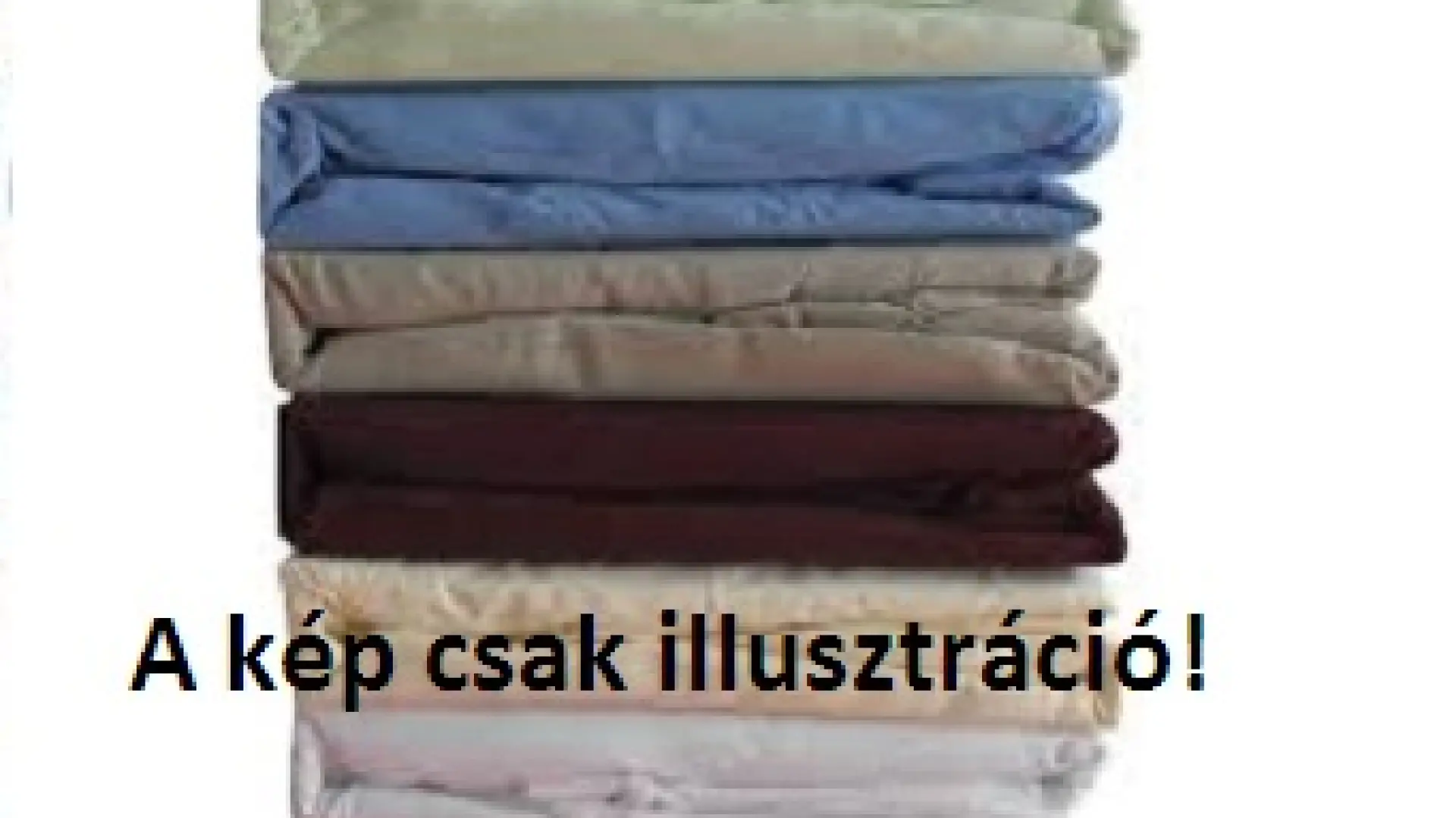 Gumis lepedő 7115 - Liza fehér, 170g/m2, 100% pamut, 90C mosható. Mérete: 90x200x10