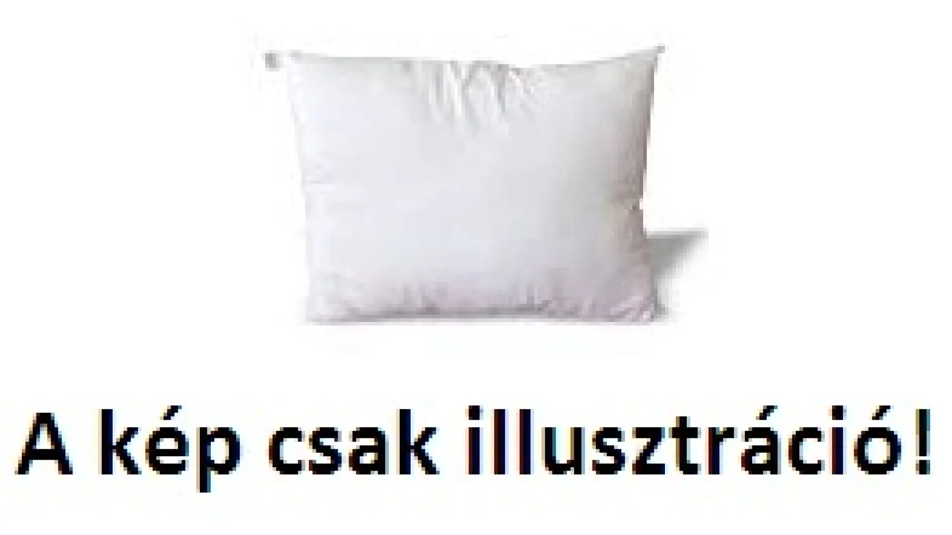 Kispárna - Fehér, mérete: 38x52