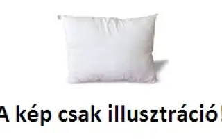 Kispárna - Fehér, mérete: 38x52 1