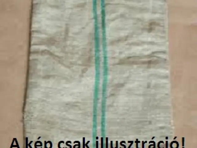 Pénzeszsák 7216 - Málhzsák vászon, 500g/m2, 100% pamut. Mérete:40x50.
