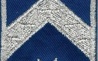 Rendőrségi váll-lap - Főtörzs-őrmester (12M) 1