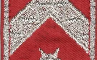 Katasztrófavédelem karlap - Főtörzs-őrmester (12M) 1