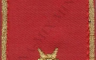 Katasztrófavédelem karlap - Százados (12M) 1