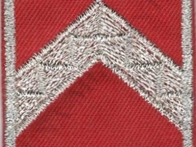 Katasztrófavédelem váll-lap - Törzsőrmester (12M)
