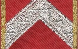 Katasztrófavédelem váll-lap - Főtörzs-zászlós (12M) 1