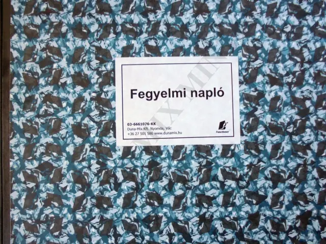 Fegyelmi napló