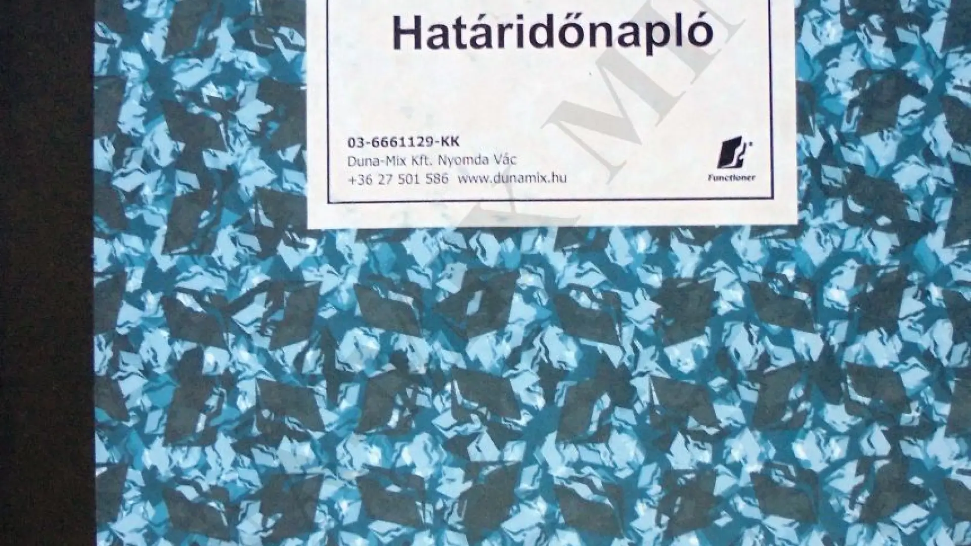 Határidőnapló (100 /lapos)