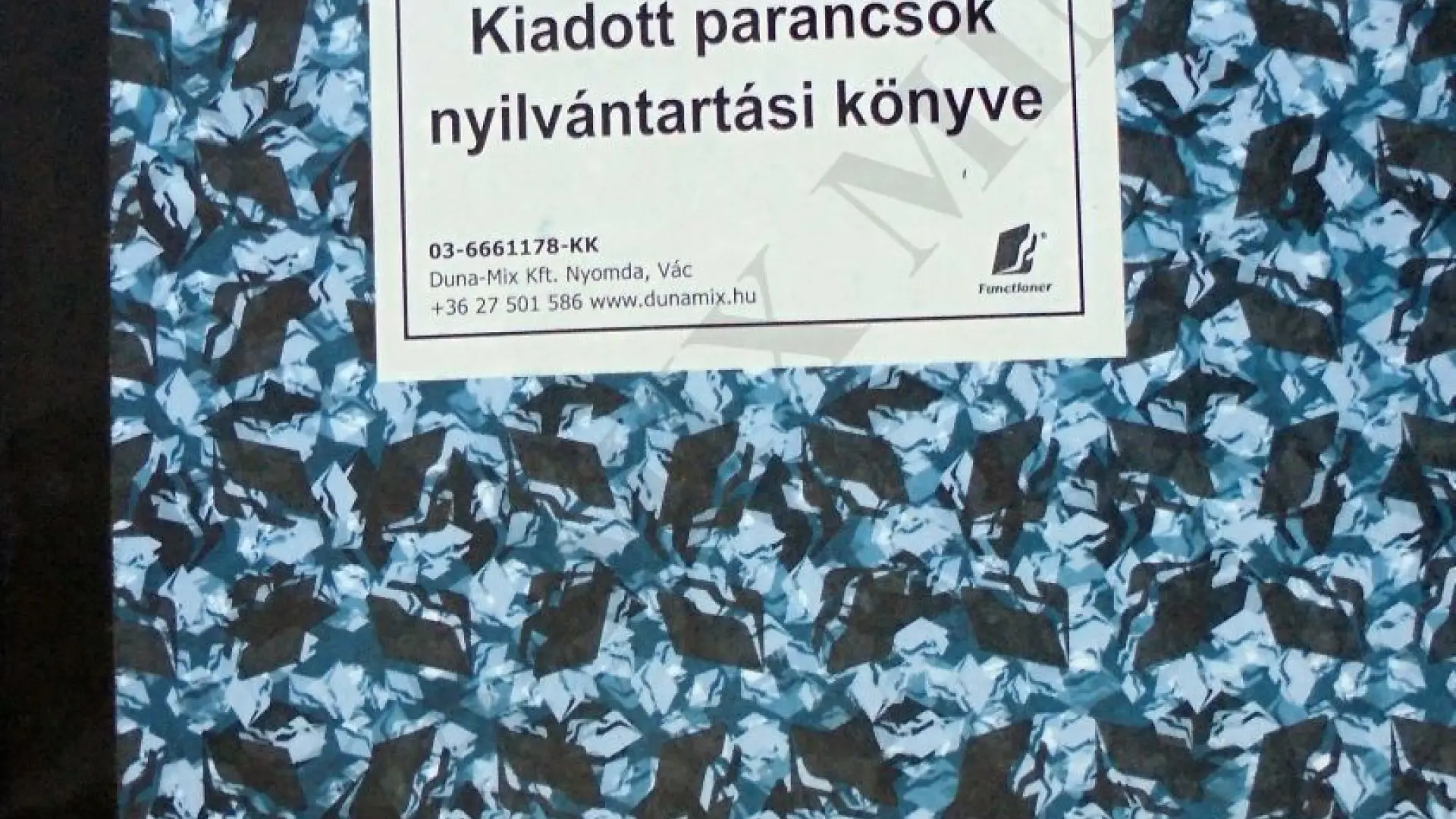 Kiadott parancsok nyt. könyve