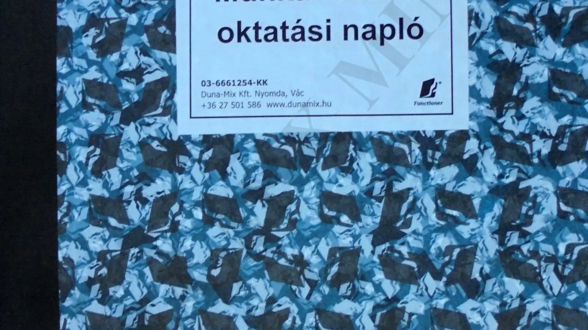 Munkavédelmi oktatási napló