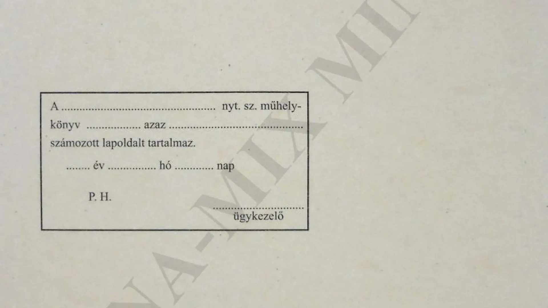 Műhelykönyv