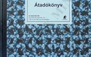Átadókönyv 50 /lapos 1