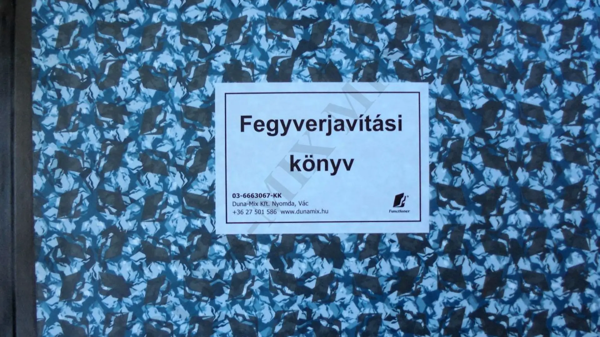 Fegyverjavítási könyv