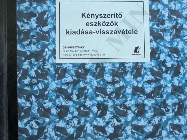 Kényszerítő eszközök átadása - visszavétele