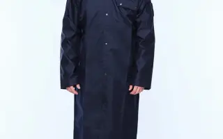 Szolgálati, csapadék ellen védő kabát, s.kék [R,BV,KV] - 158/XS 1