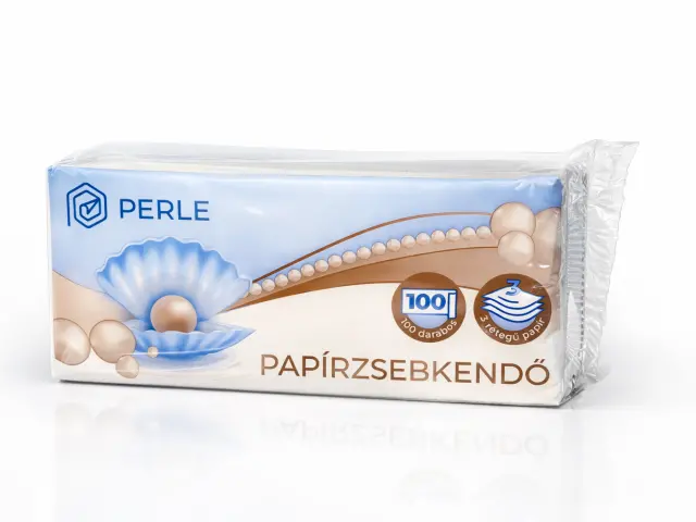 DP papír zsebkendő 3 rtg. cell., 100 db