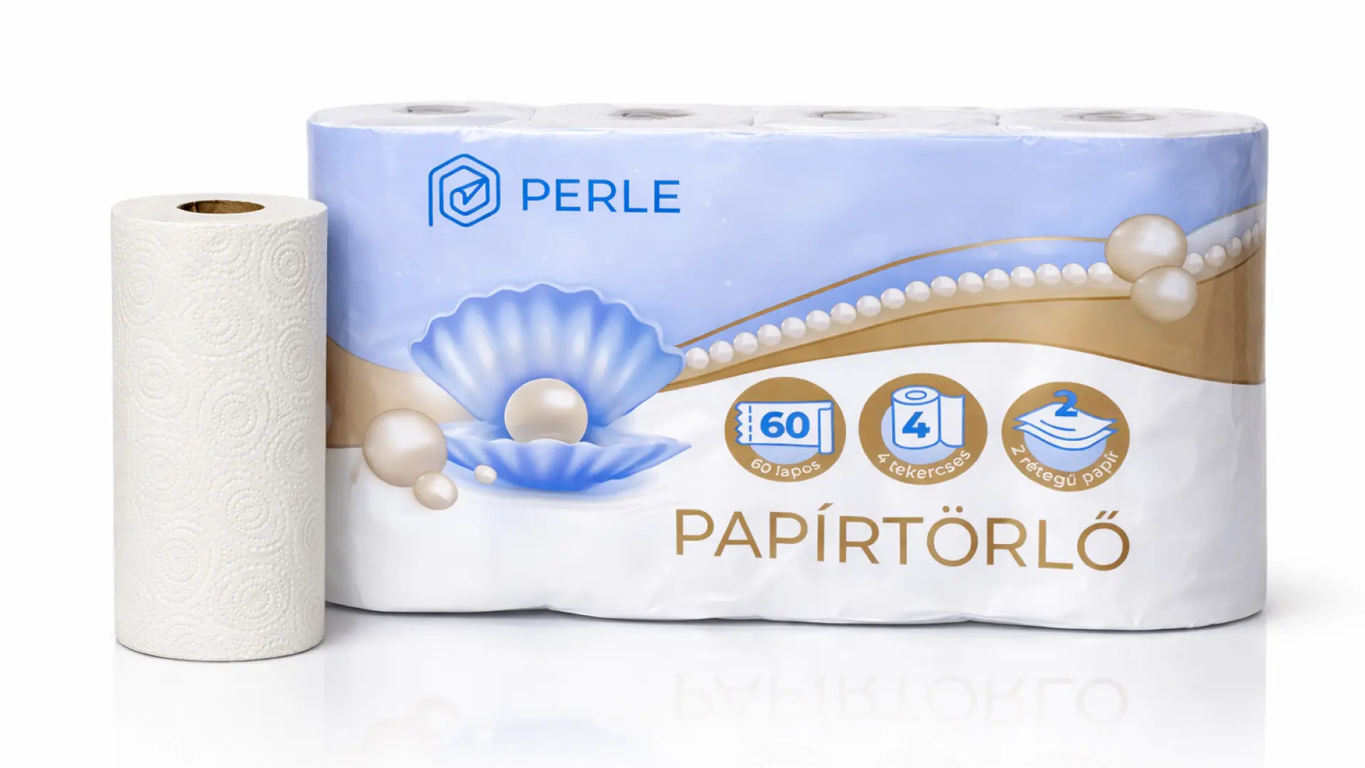 DP 4/2 papírtörlő, cell., 60 lap
