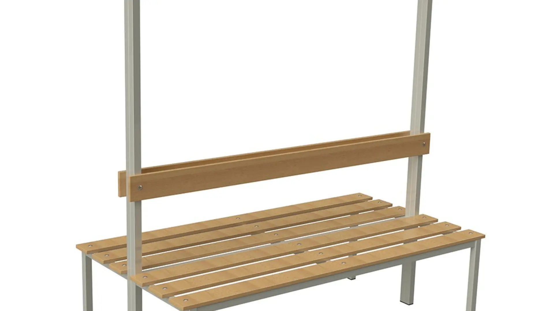 Kétoldalas öltözőpad - 100cm
