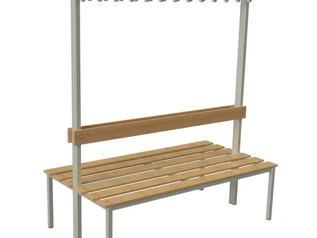 Kétoldalas öltözőpad - 100cm