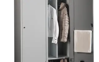 Válaszfalas, cipőtartós öltözőszekrény -  3