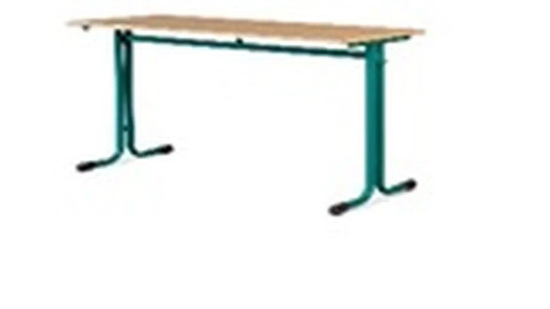 ISKOLA TYÚKLÁBAS alap kétszemélyes tanulóasztal (120x50 cm)